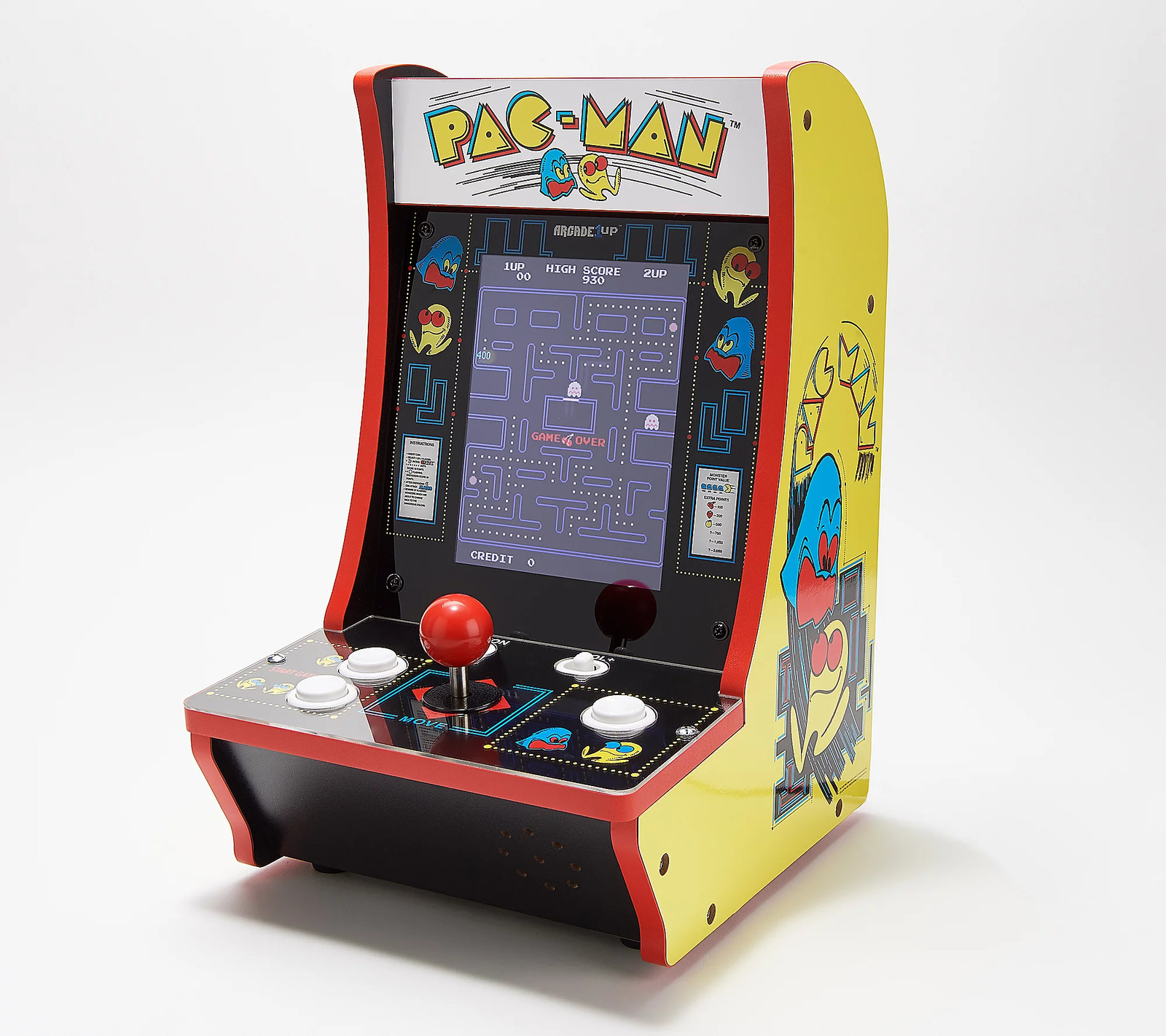 Arcade1Up 2 Game Countercade Tabletop Arcade Machine – Pac-Man