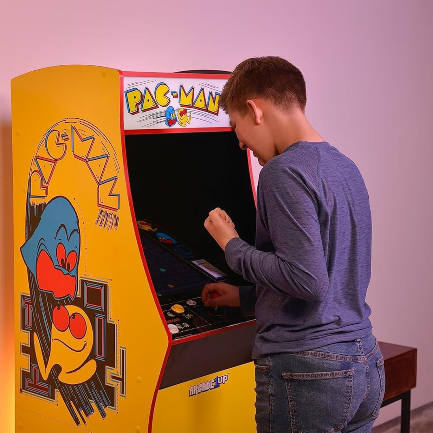 Pac-Man Deluxe Arcade Machine for Home – 5 Feet Tall – 14 Classic Games