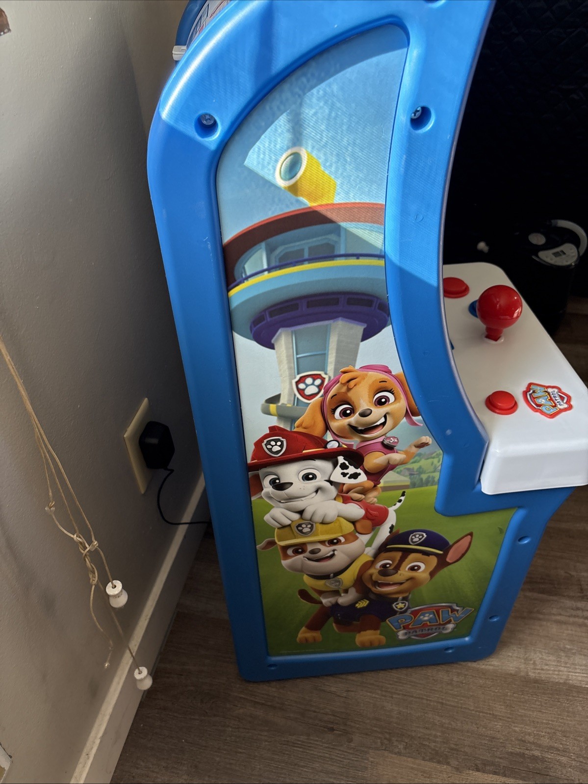 Arcade1up Paw Patrol Jr Video Game Tested Works No Stool