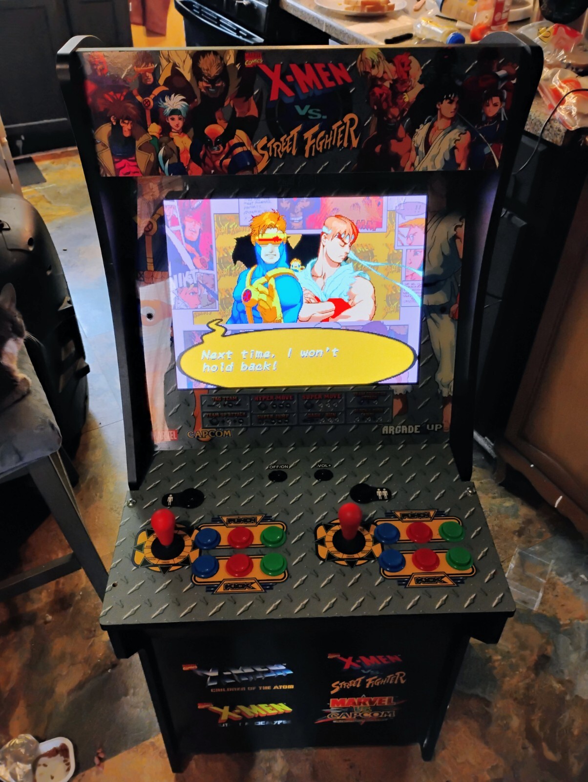 ARCADE1UP -4 Foot Arcade Machines, (Mortal Kombat II)