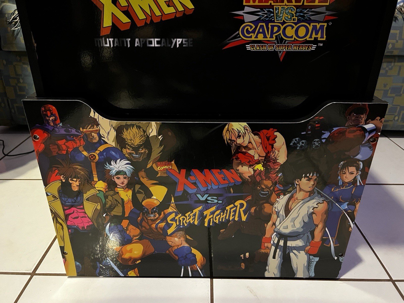 Arcade1Up Marvel X-Men vs Street Fighter – WiFi Online VERY GOOD CONDITIONS 🔥