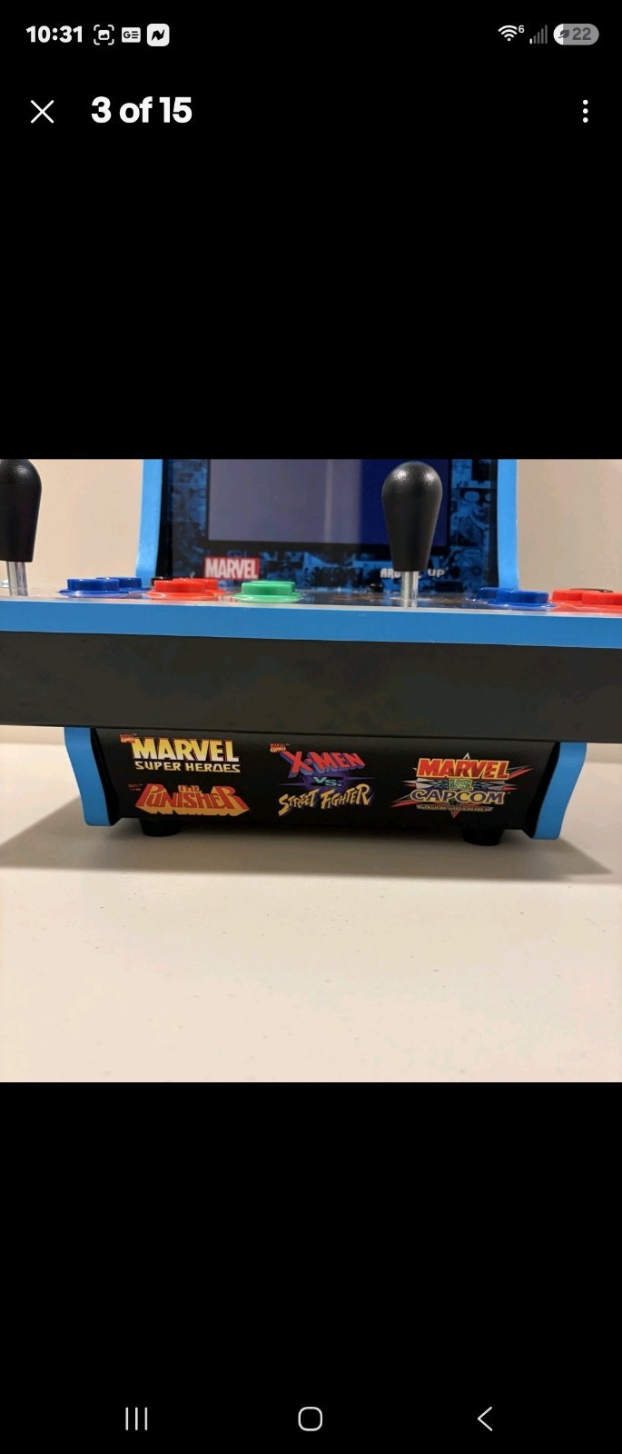 Arcade1Up 2 Player Countercade: Marvel Super Heroes 4 Games Tested And Works!