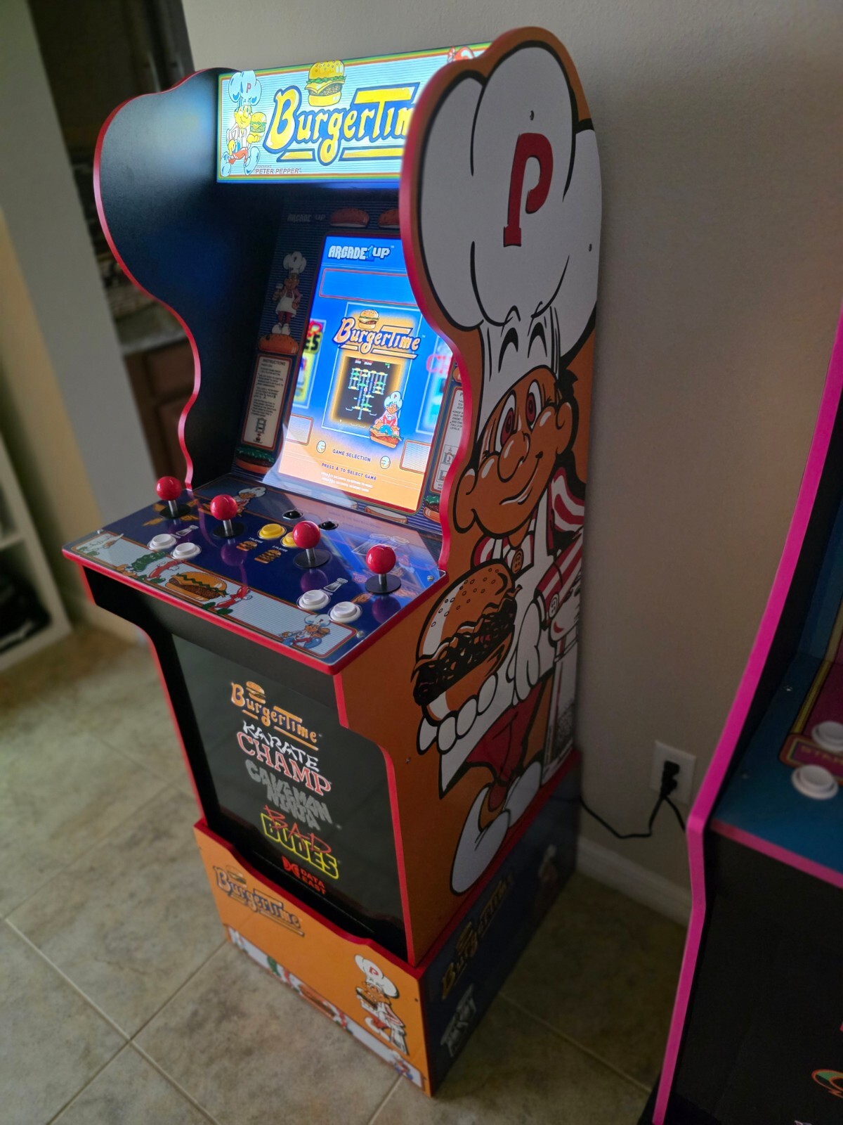 BurgerTime Arcade 1up