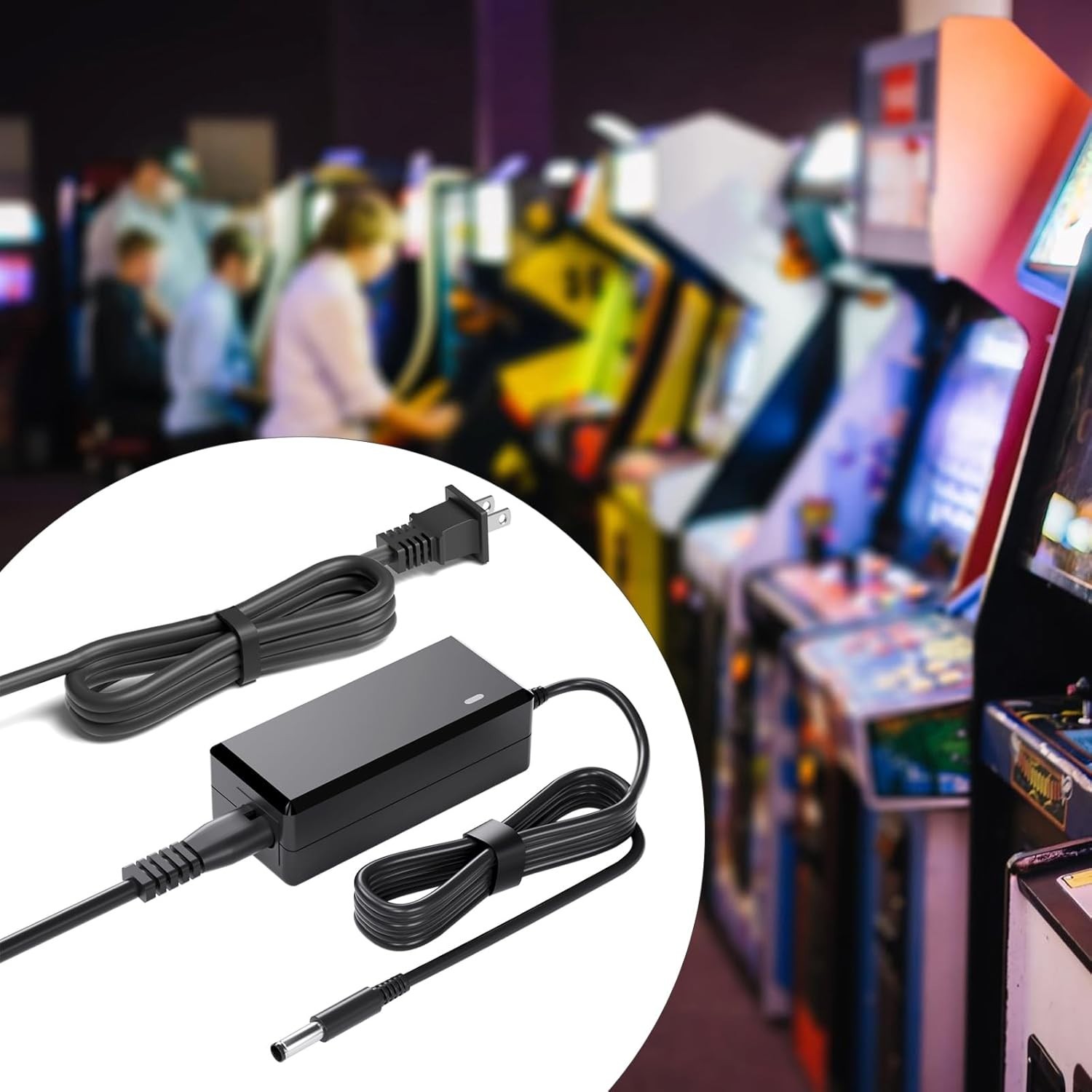 Arcade1up Power Supply: 12V Charger with Safety Protections – 90W Performance
