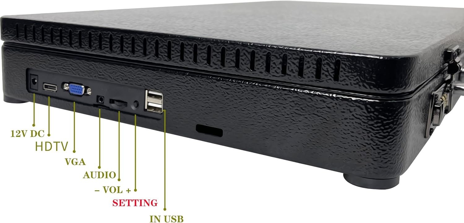 Portable 20000 in 1 Metal Box 3D Arcade Game Console 22 inch Screen Retro