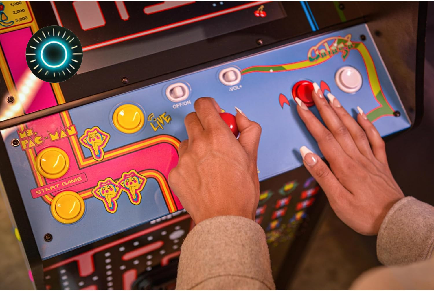 Class of 81’ Deluxe Arcade Machine for Home – 5 Feet Tall – 12 Classic Games NEW