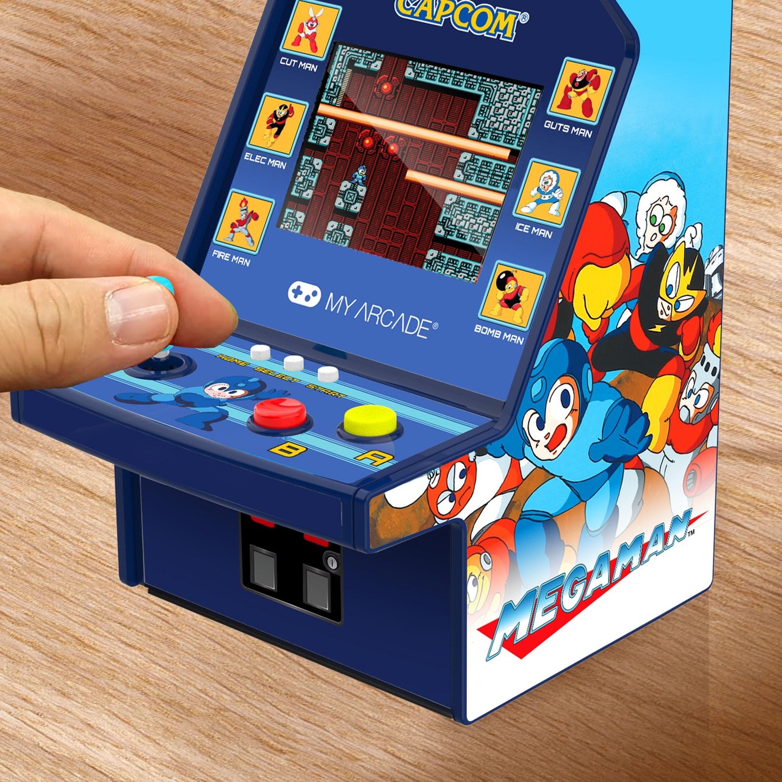 My Arcade Mega Man Micro Player Pro: Mega Man Retro Gaming Console Titles 1 T…