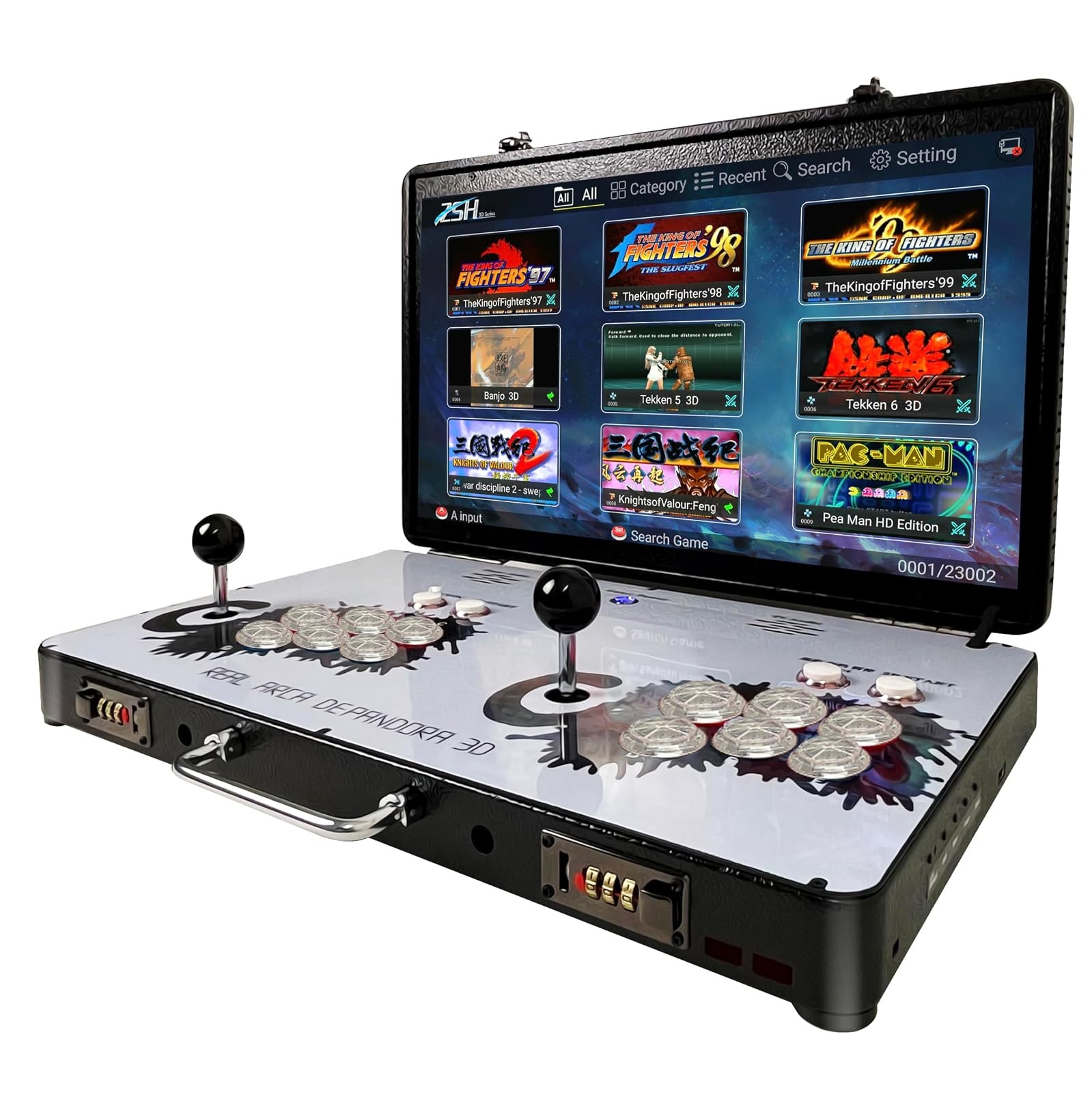 Retro Arcade Console 20000 Games 22 Inch Screen Metal