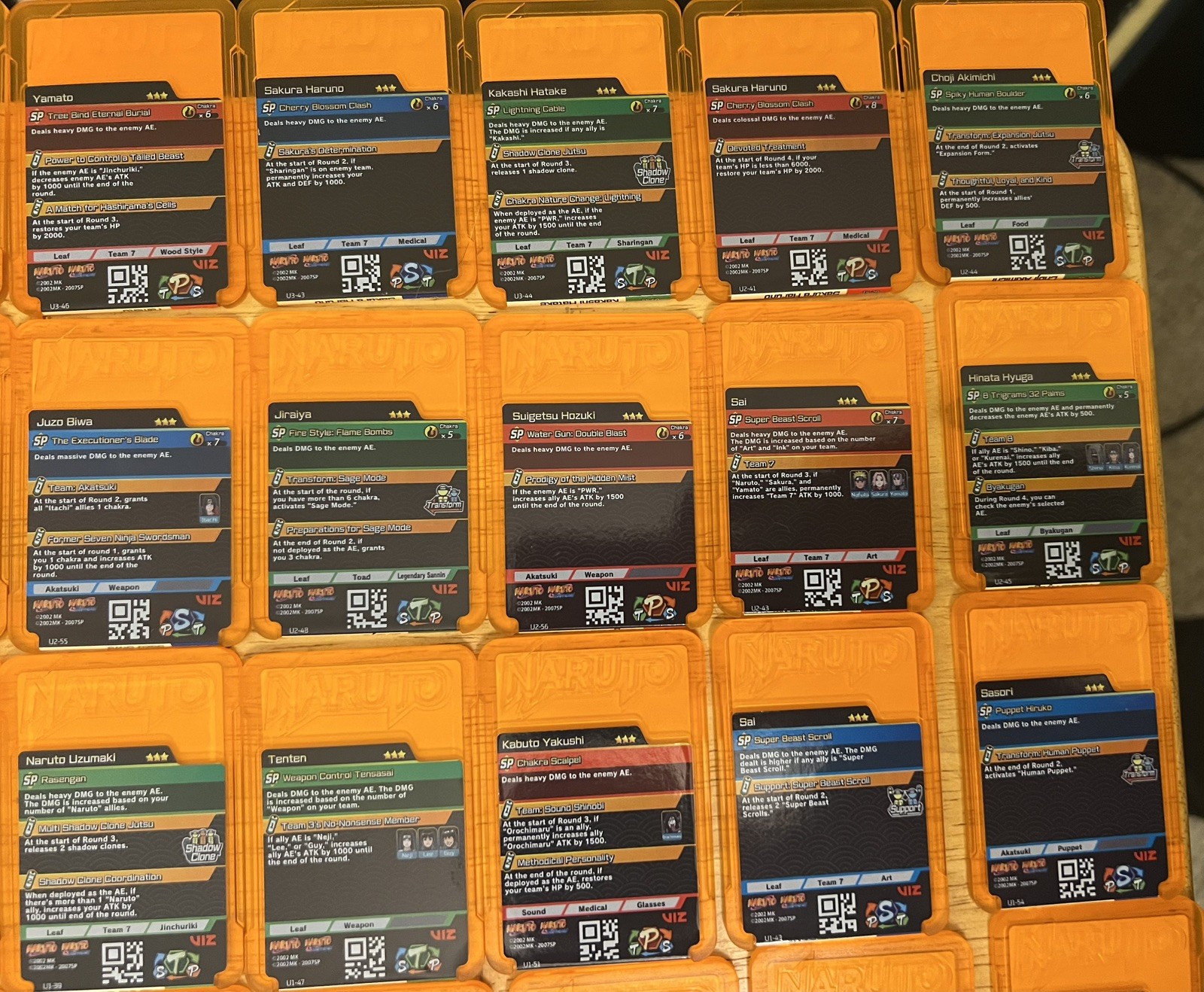 Naruto Emblem Battle – Volume 1-4: 3 star rarity $3 per or message for bulk deal