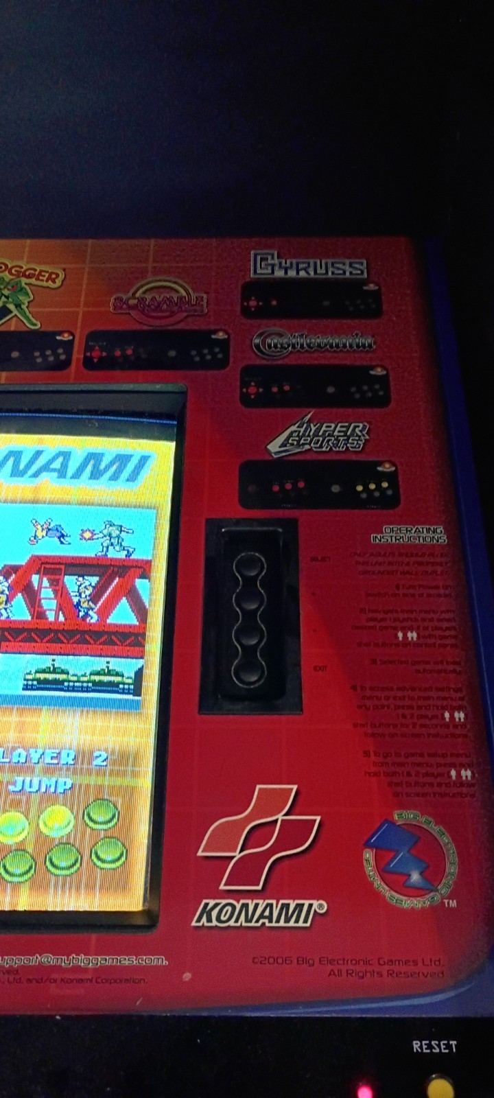 Konami Arcade Machine (12 Games) Good Working Condition!!!!!