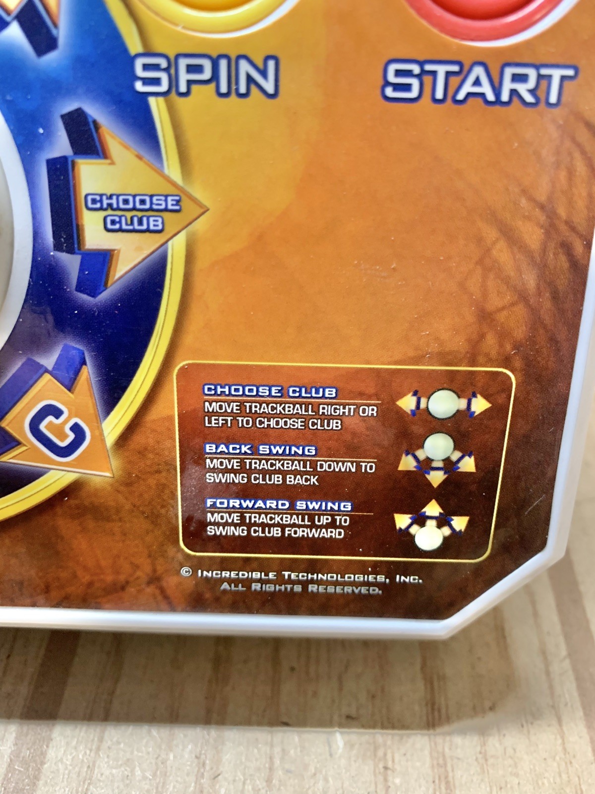 Golden Tee Golf Plug & Play Home TV Game Edition 2011 Jakks Pacific Tested Works