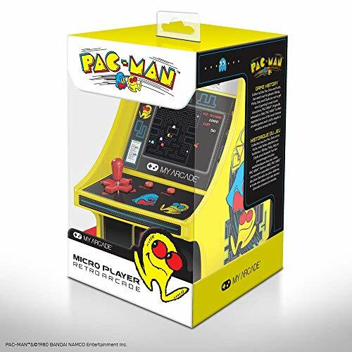 Letro Arcade Pac-man Mini Size Handheld Arcade Classic Game dreamGEAR LICENSED