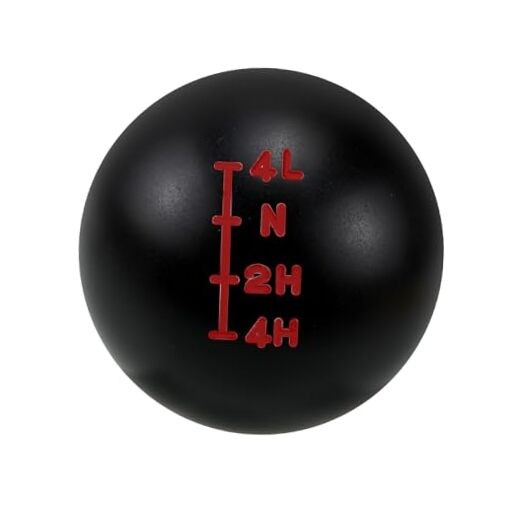 NP205 Aluminum Transfer Case Shift Knob Compatible with Chevy & GMC Chevy red