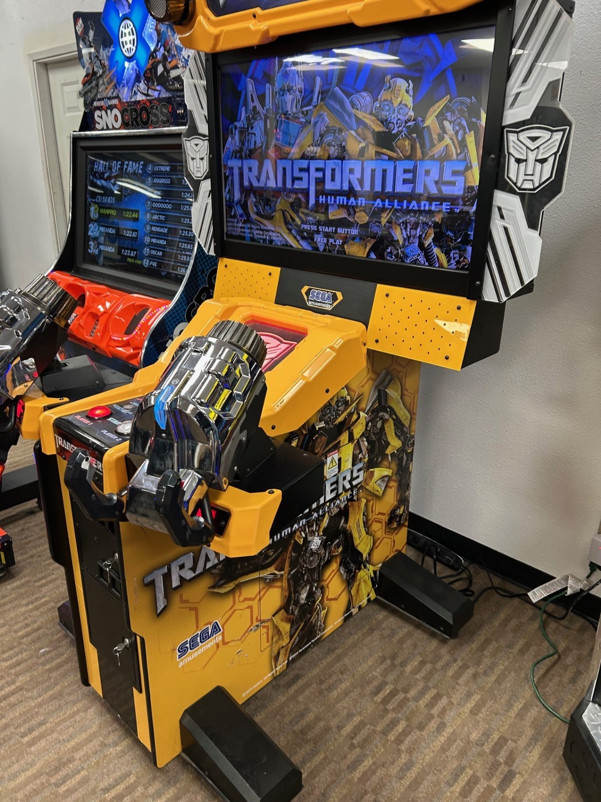 Transformers Arcade Shooting Game by SEGA – 42” HD Gun Action Machine