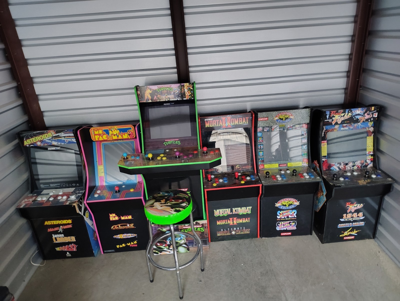 Arcade 1up STAR WARS LE w/Bench Seat – TMNT – MK2 – Street Fighter 2 Final fight