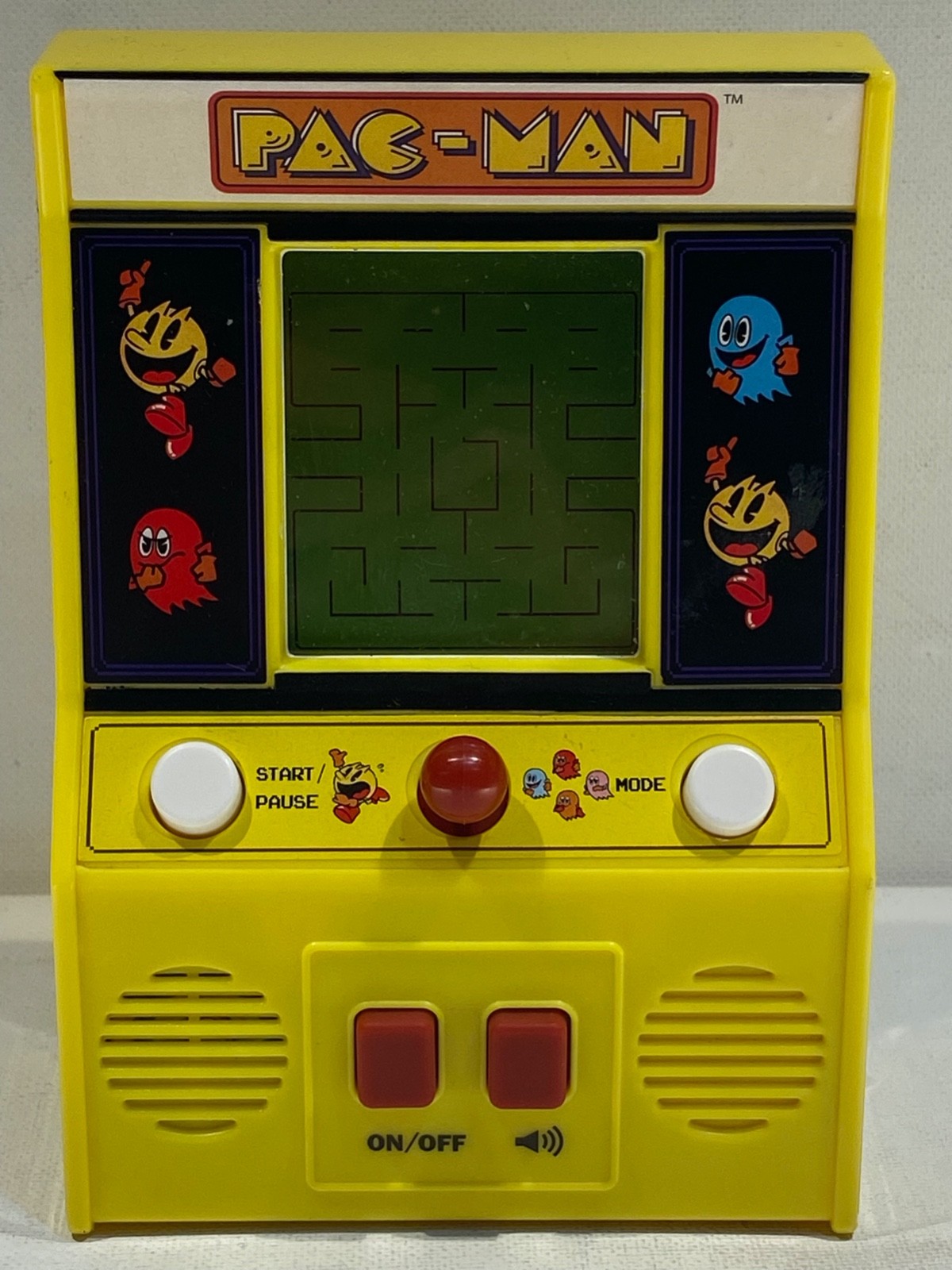 Mini Desktop Pac Man replica Arcade Game Battery Operated Working Old School