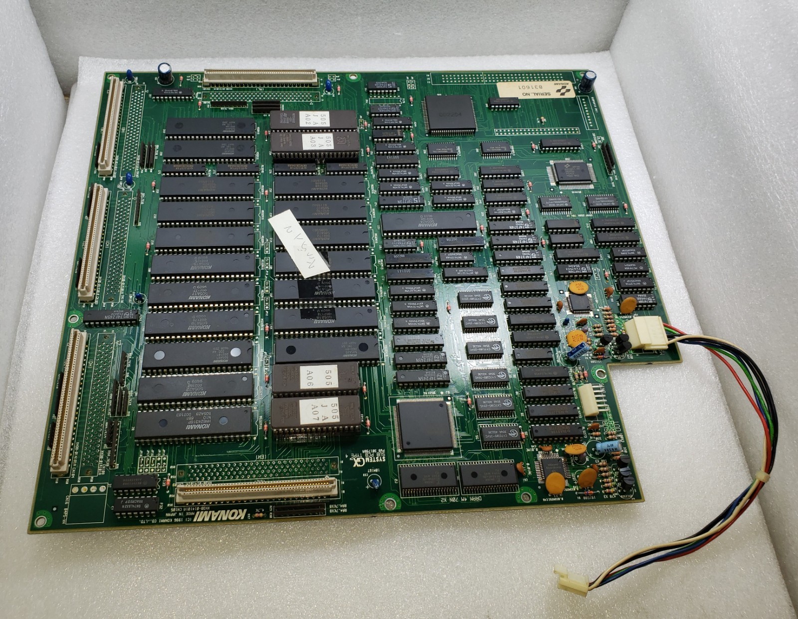 Konami System GX SUB PCB TYPE 4 PWB 301798A Video Arcade Game