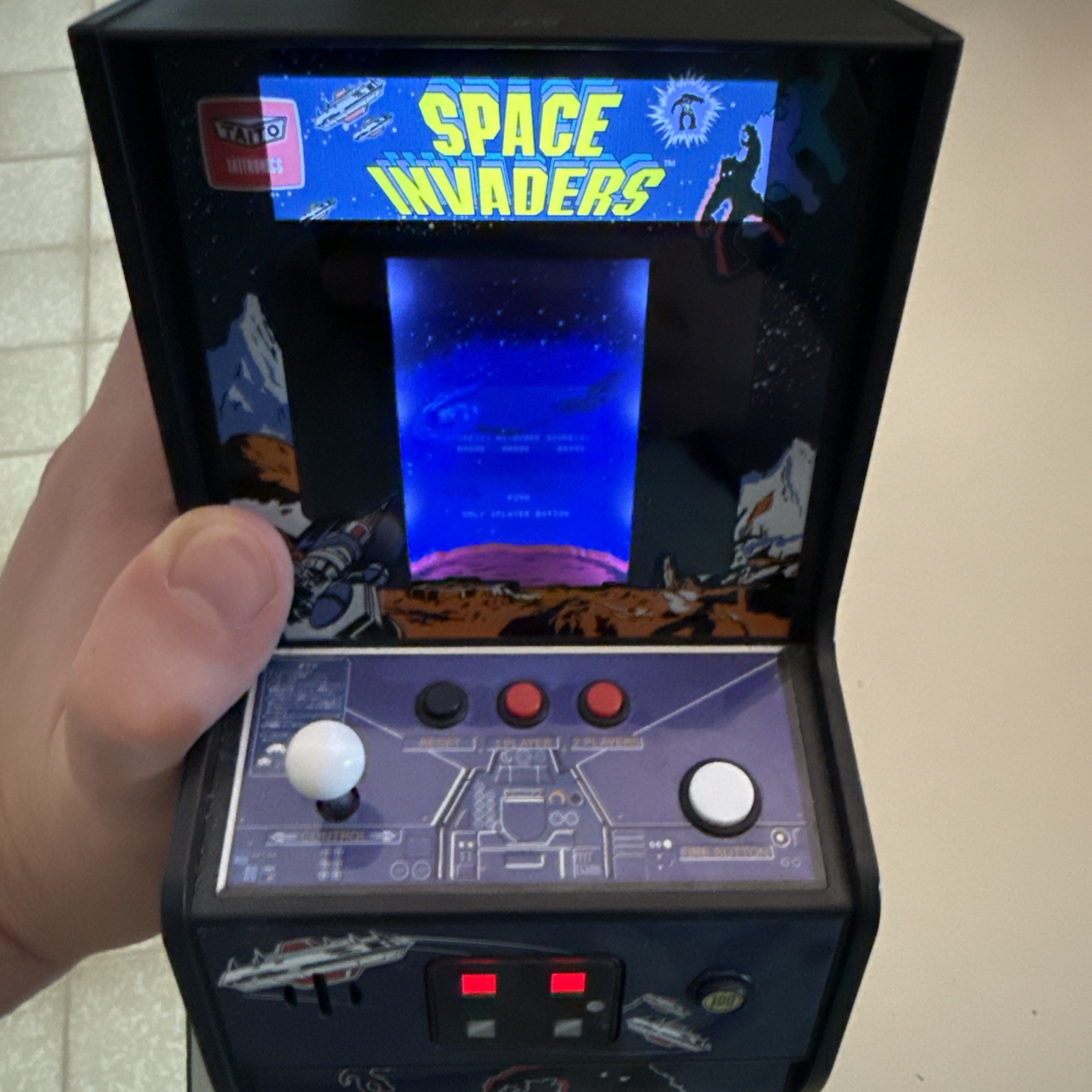 WB My Arcade DGUNL-3279 Space Invaders Micro Player Retro Arcade Machine