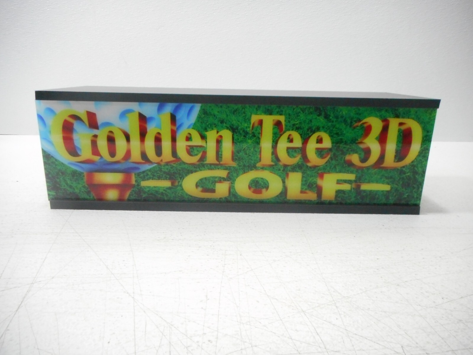 Arcade1Up – Golden Tee 3D Golf Front Sign with Speakers ONLY