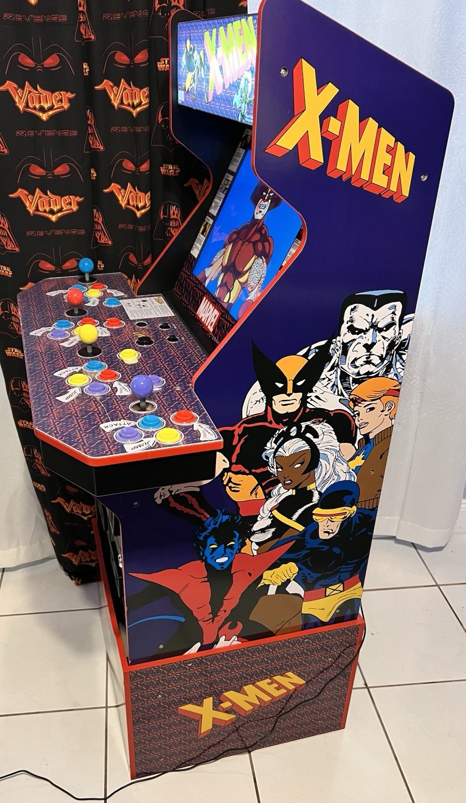 🕹️ARCADE1UP X-MEN 4 Arcade PLAYER ORIGINAL W RISER – WORKING GREAT