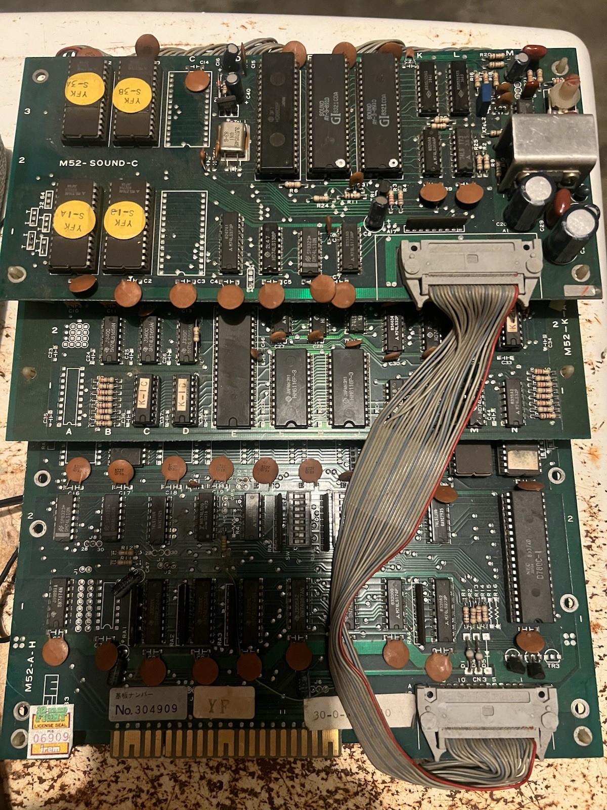 Irem M52 Arcade Video Game PCB 10 Yard Fight