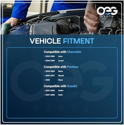 OEG Parts New Windshield Wiper Motor Compatible with Chevy Aveo Aveo5 04-08,