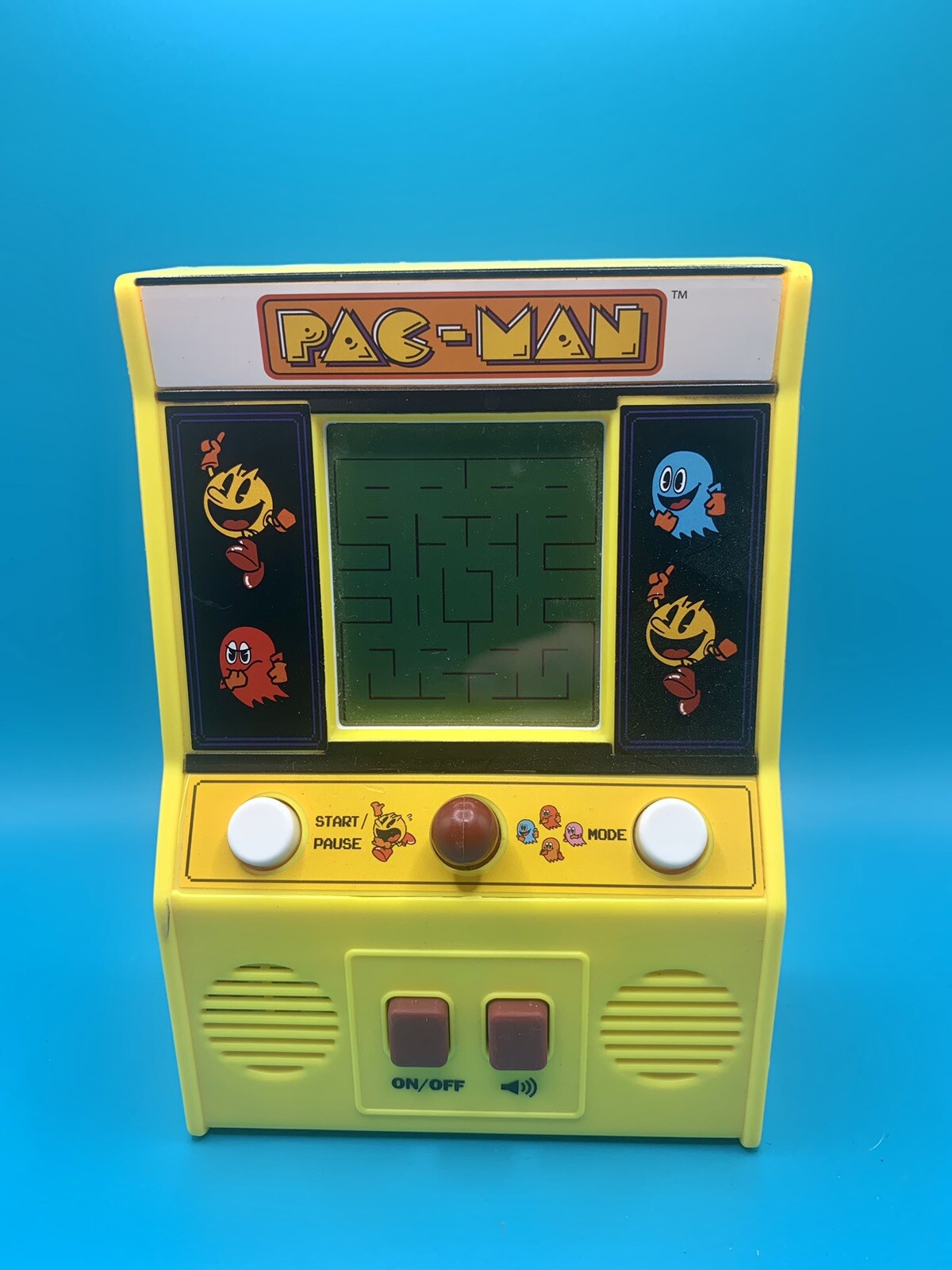 Pac-Man Handheld Retro Mini Arcade Classic Game Bandai Namco Working!