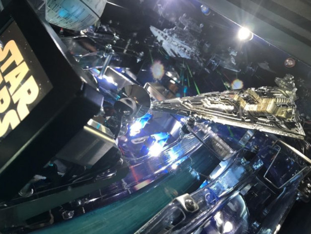 Star Wars SW Pinball Machine STAR DESTROYER LED Mod Stern