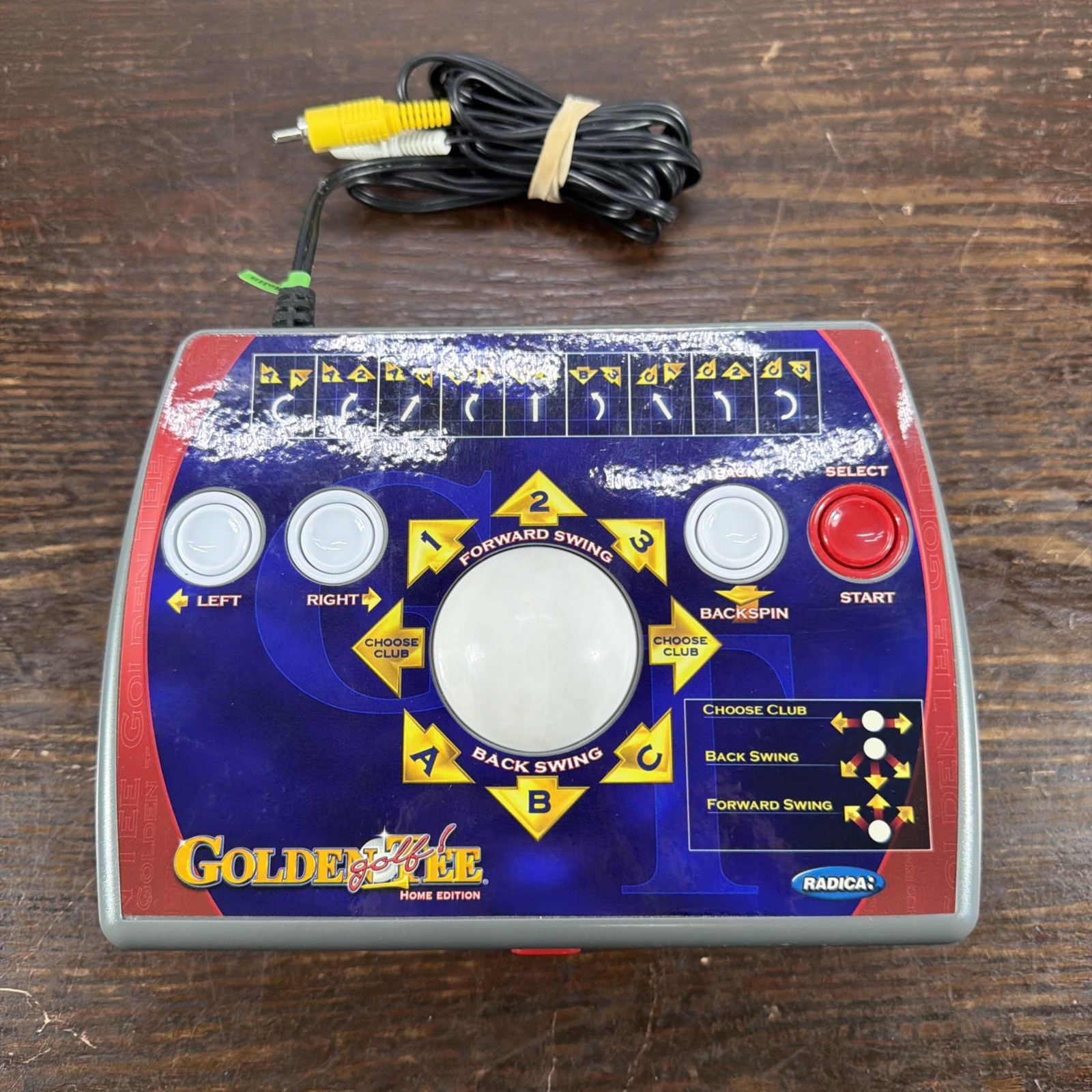 2005 Radica GOLDEN TEE GOLF Home Edition VTG Plug and Play Arcade Video Game