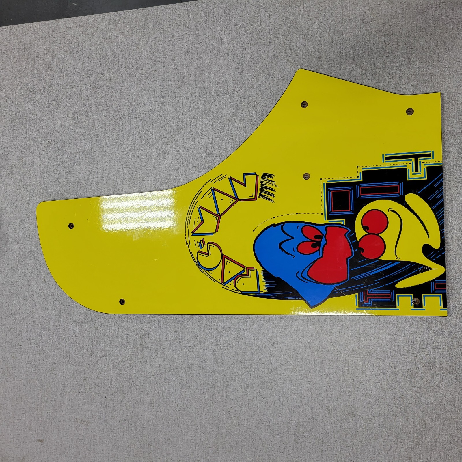 Arcade1Up PAC MAN Classic SE (Part D1) OEM Replacement Left Panel Only