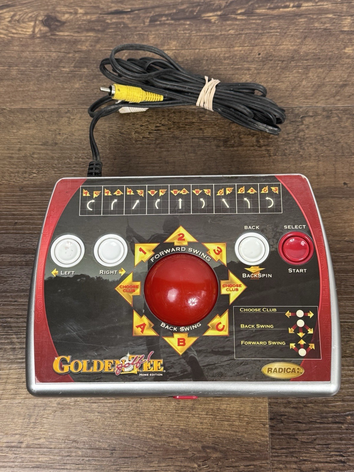 Radica Golden Tee Golf Home Edition TV Plug And Play Game