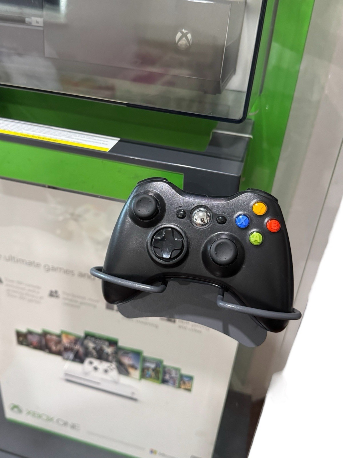 RARE Xbox One Kiosk Standing with Light Up Box. See Description