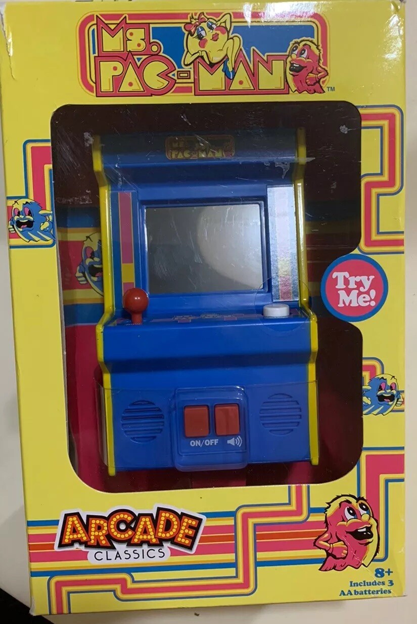 Arcade Classics – Ms Pac-Man Mini Arcade Game Video Games Retro Gaming Consoles