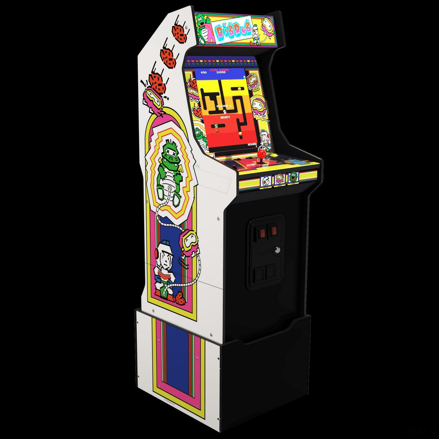 14 in 1 Multi-Game Legacy Edition Arcade Cabinet With Riser And Light-Up Marquee