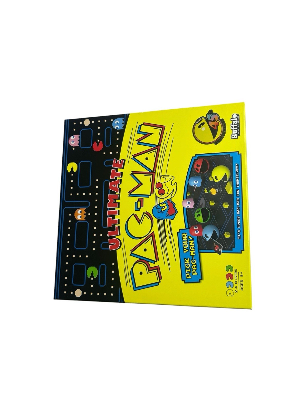 Ultimate PAC-MAN Board Game – Retro Arcade Classic! – Official Licensed Open Box