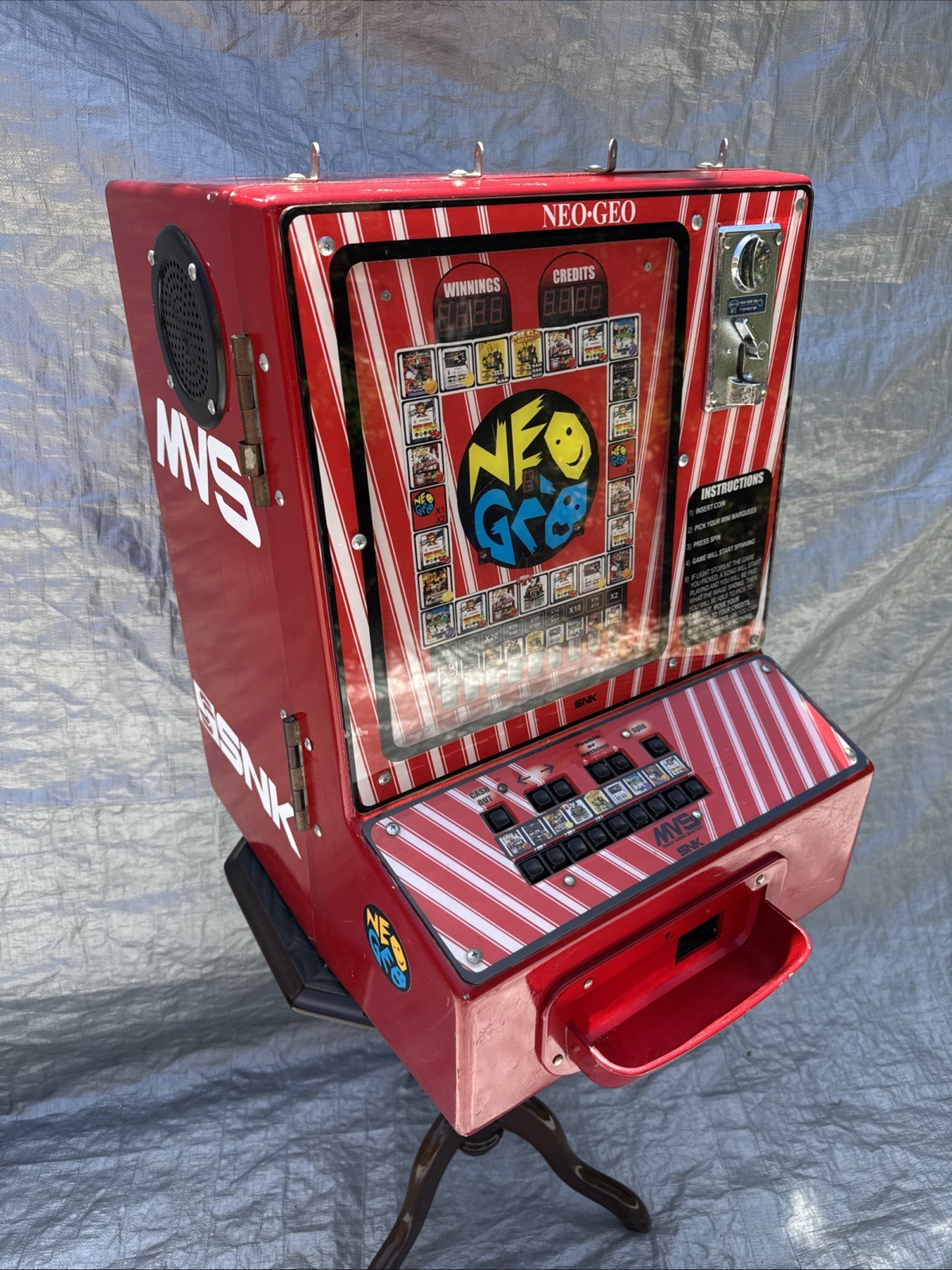 Neo Geo MVS by SNK – Original Dedicated Game Machine Cabinet