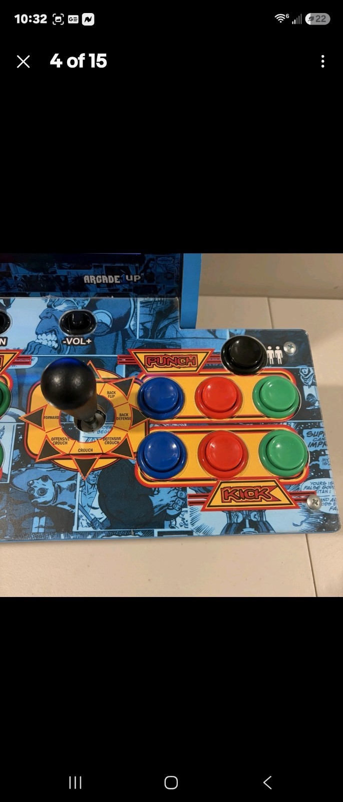 Arcade1Up 2 Player Countercade: Marvel Super Heroes 4 Games Tested And Works!