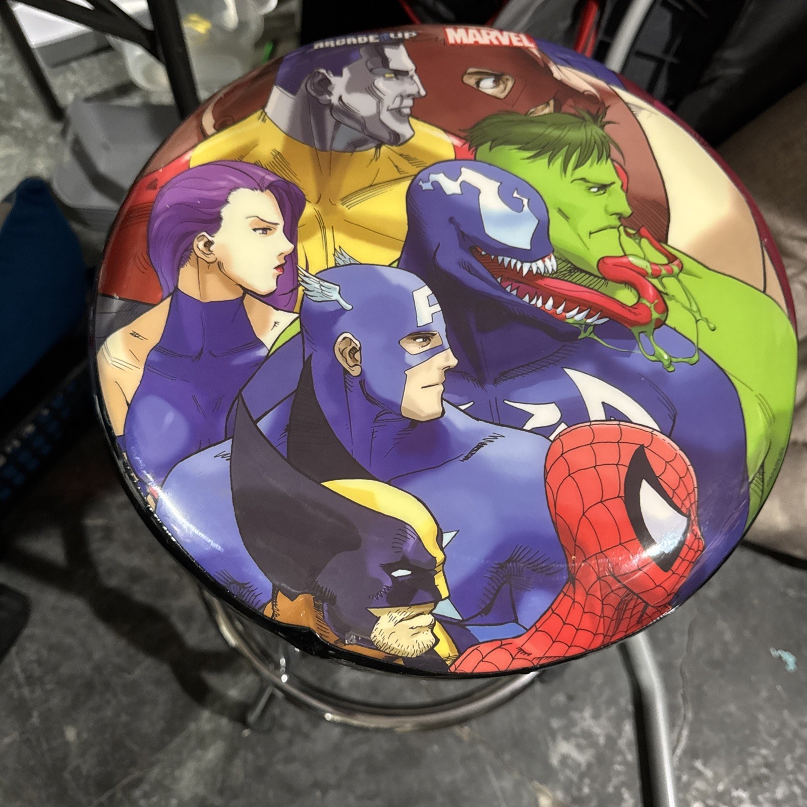Very Rare Marvel vs Capcom 1 Arcade Up 1 STOOL
