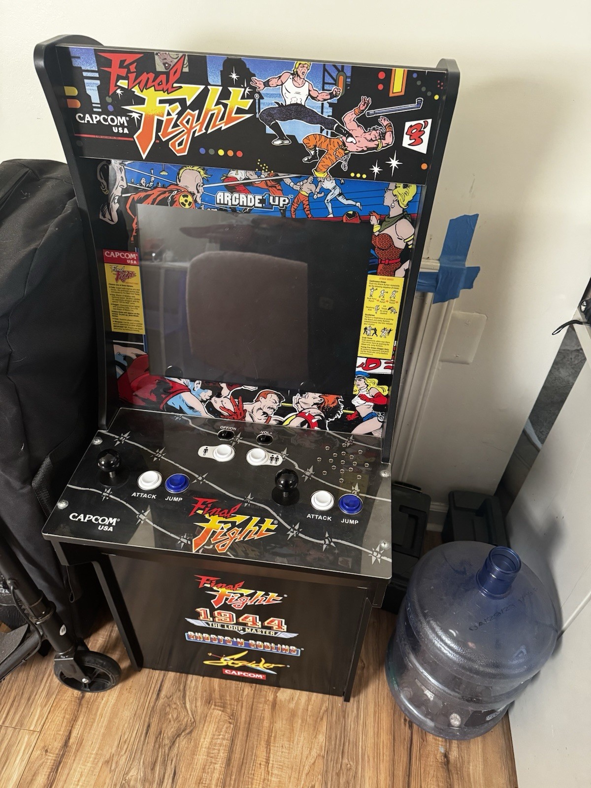 Arcade1Up Final Fight Collectible Video Arcade Machine Cabinet (Reproduction)
