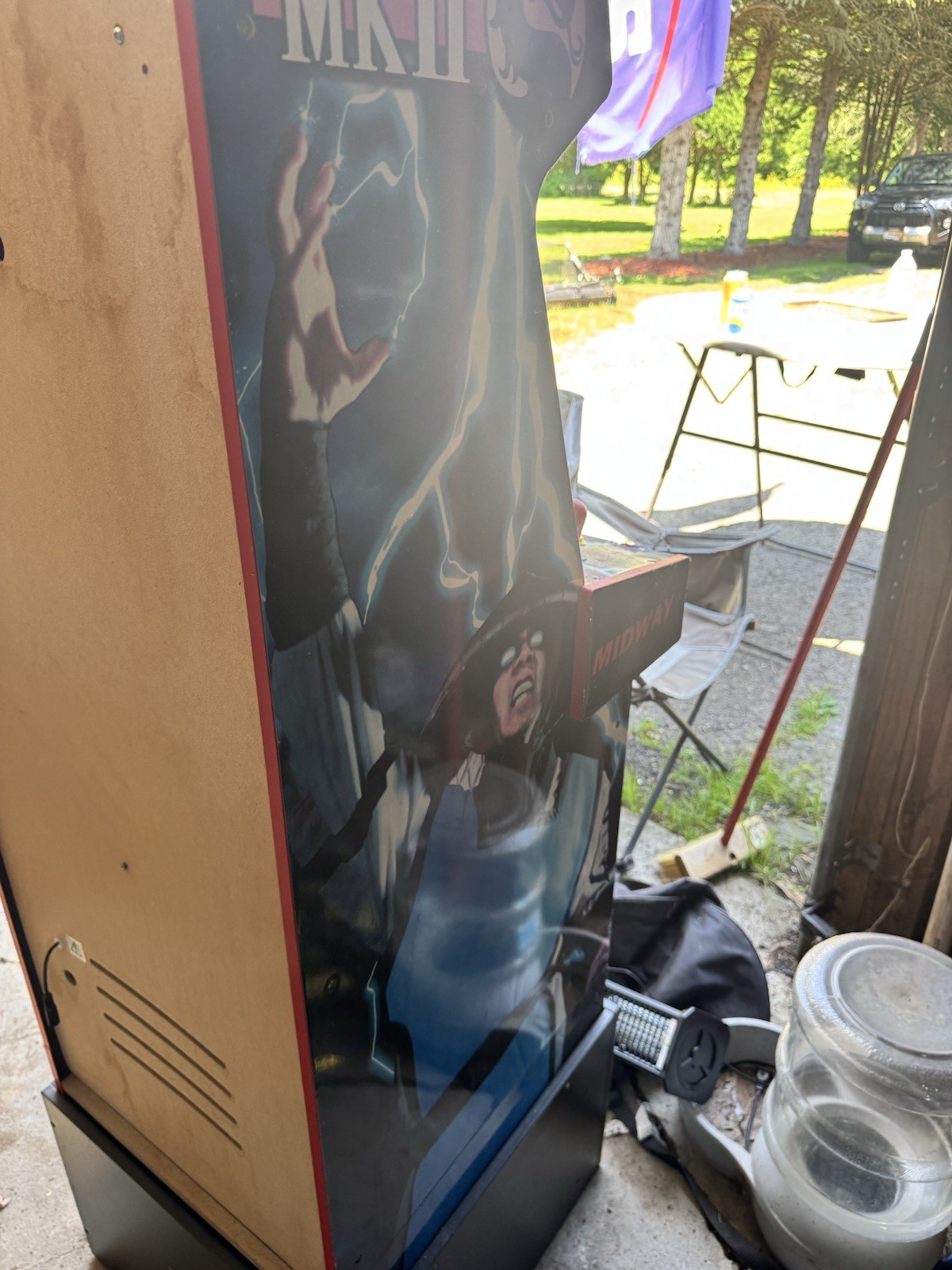 Arcade1Up Mortal Kombat II Midway Artwork Reproduction Arcade cabinet