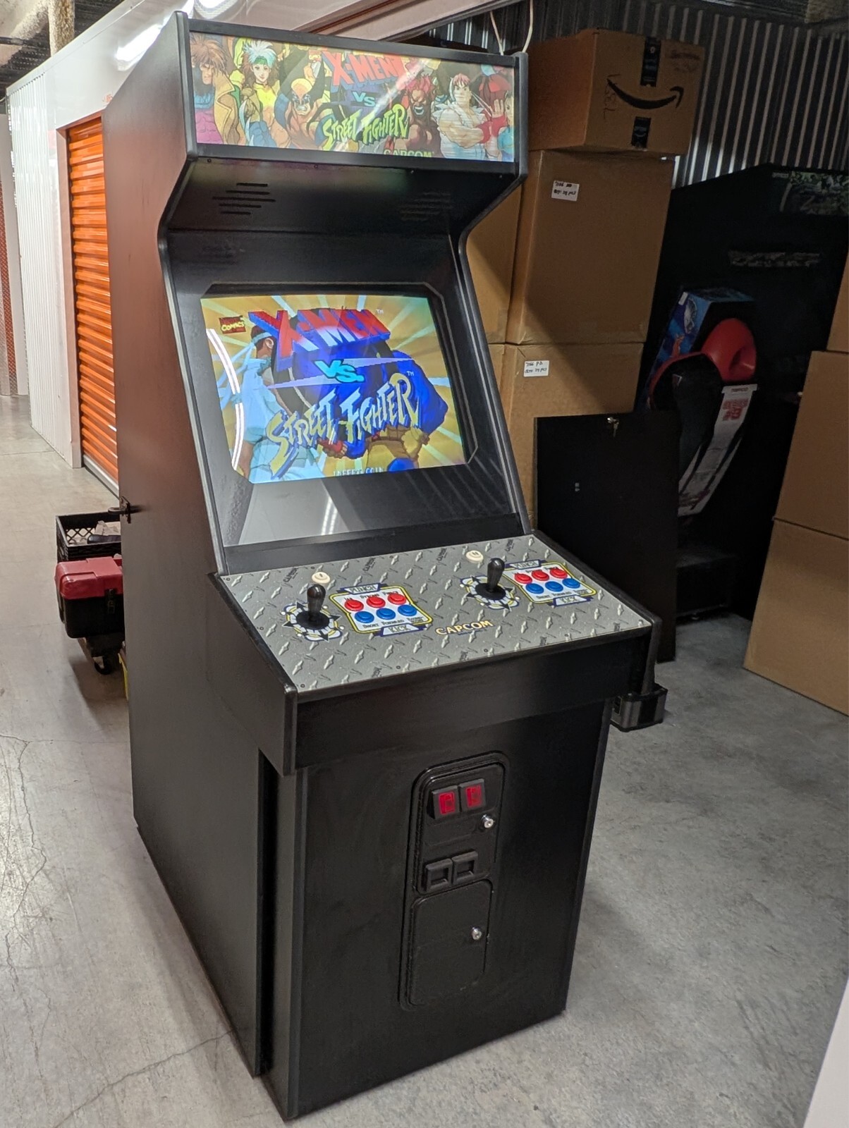 X-men vs Street Fighter Arcade Cabinet with Nanao MS9 Monitor (Great Condition)