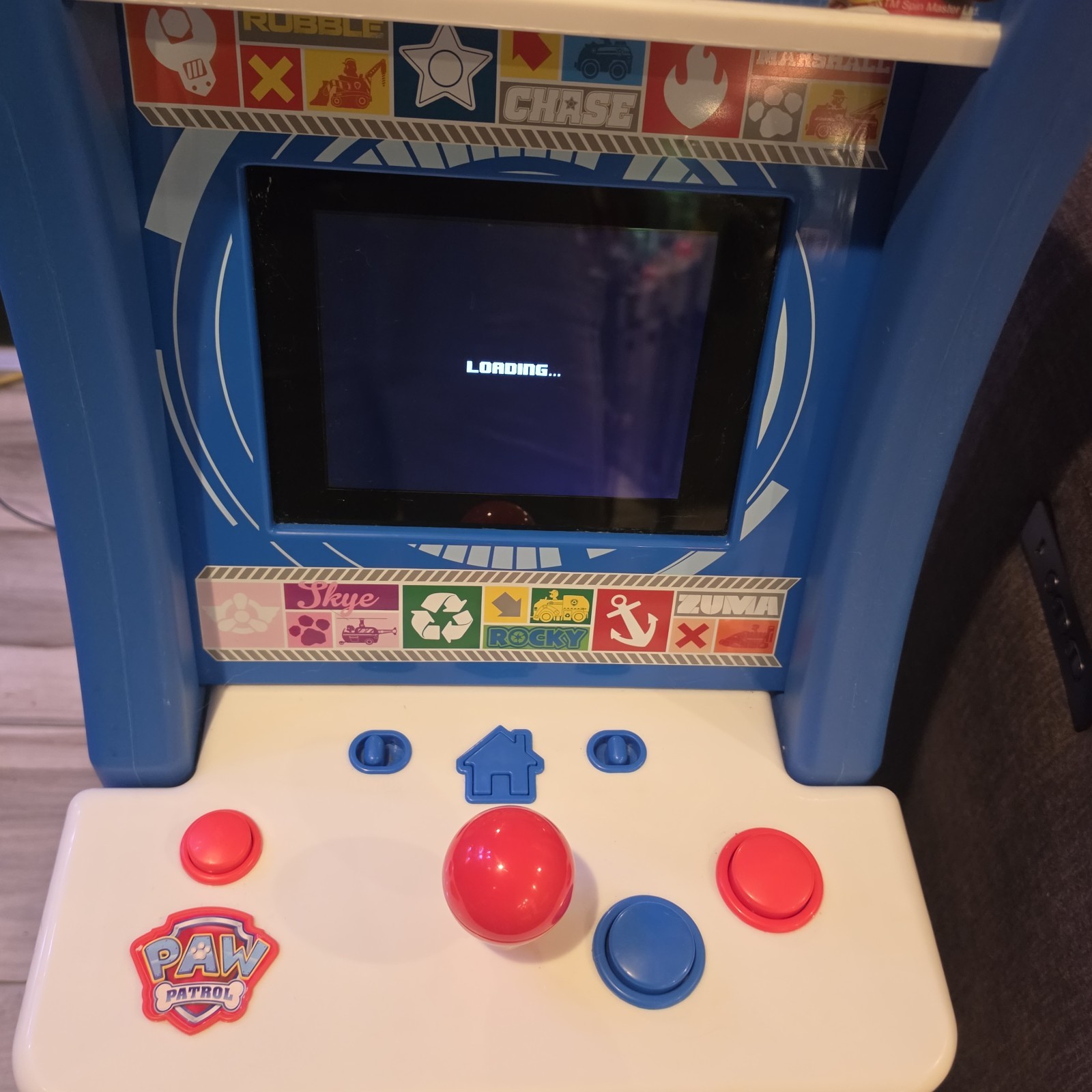 Arcade1up Paw Patrol Jr Video Game PAW-J-01340 TESTED w. Power Cord