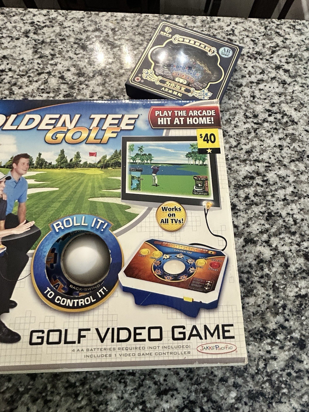 Golden Tee Plug and Play TV Arcade Game by Jakks