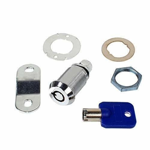 5PCS Arcade game Machine Cash Door Tool Box Tubular Cam Lock Keyed alike 7/8″