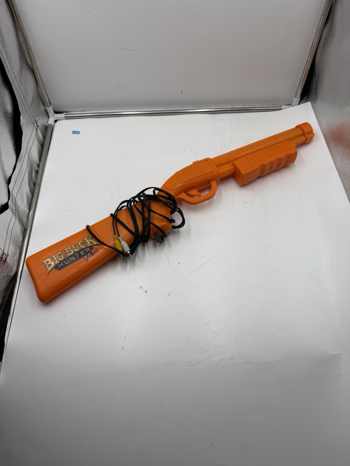 Big Buck Hunter Pro Plug & Play Replacement Orange Gun ONLY (No Sensor Included)