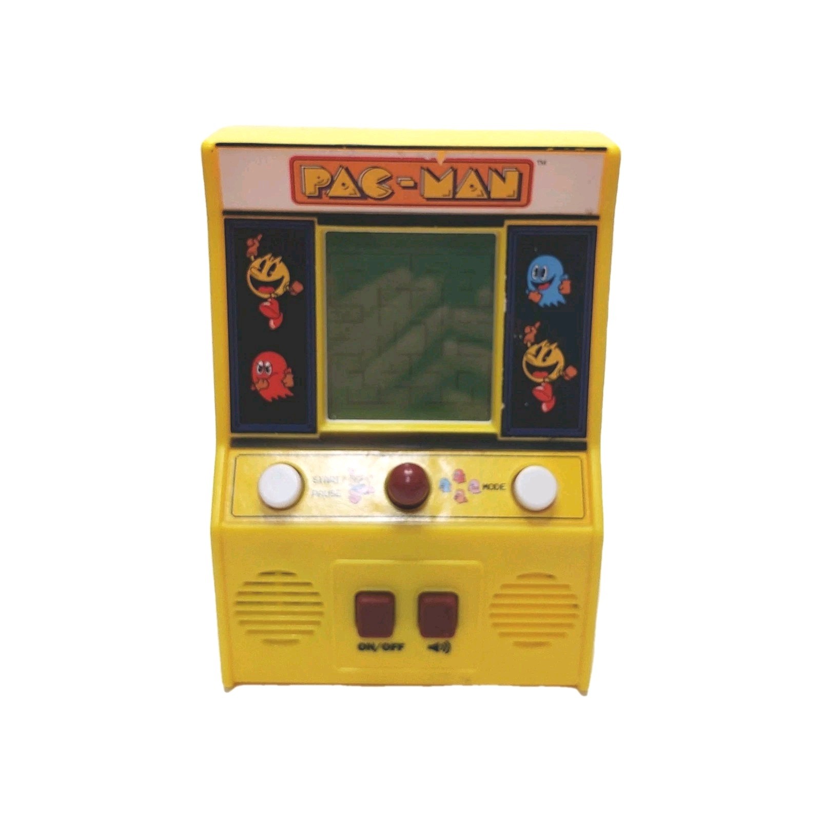 Pac-Man Game Mini Arcade Game Pacman Toy Machine Tested Works 09521