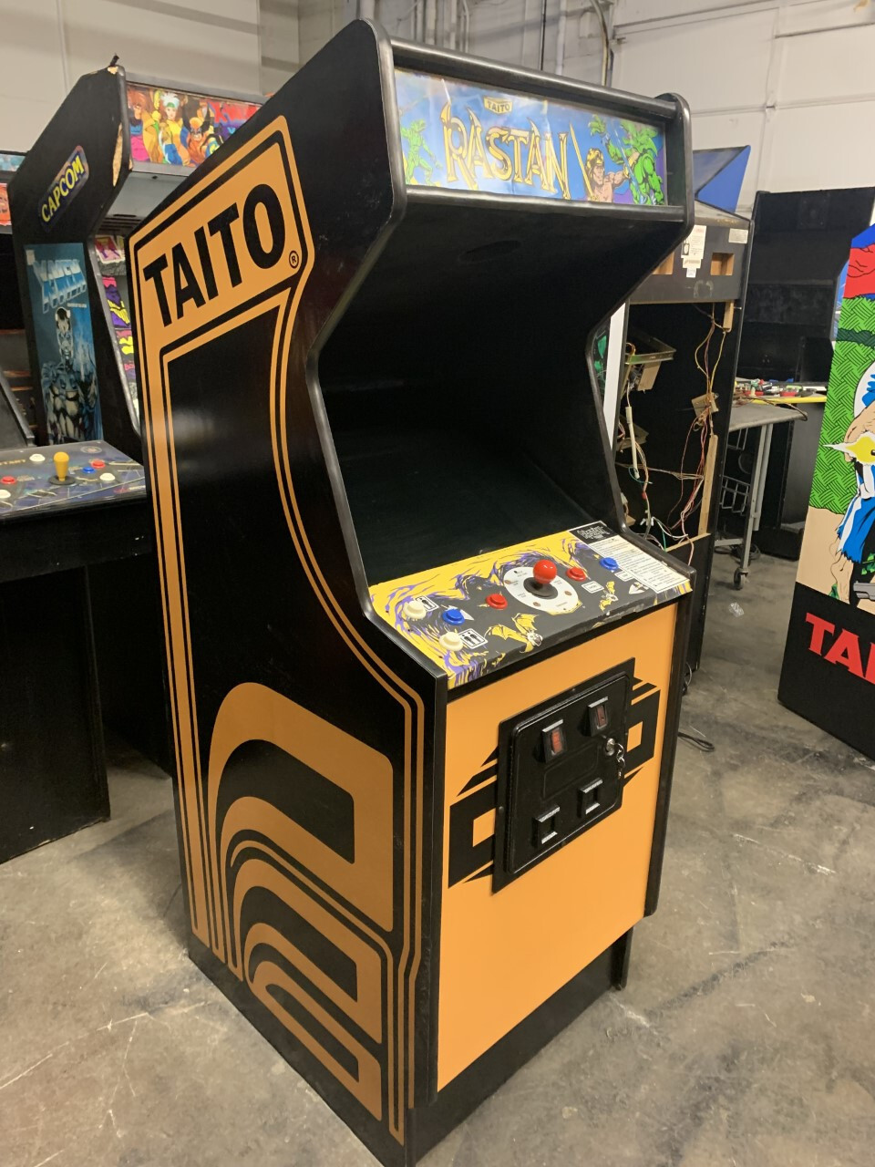 RASTAN ARCADE MACHINE by TAITO 1987 (Excellent Condition) *RARE*