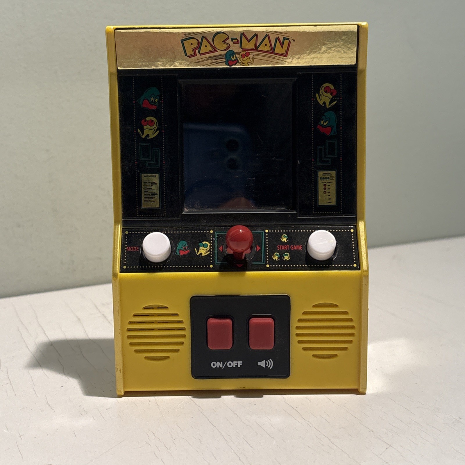 Pac-Man Retro Mini Arcade Handheld Video Game Classic Item Number 09530