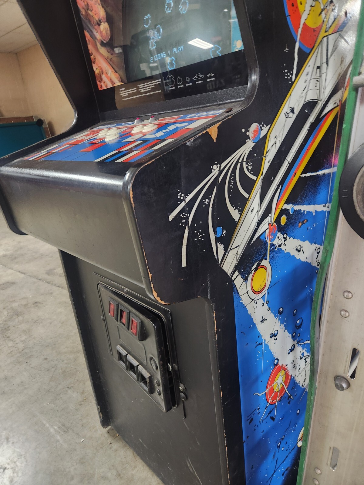 Asteroids Arcade Game