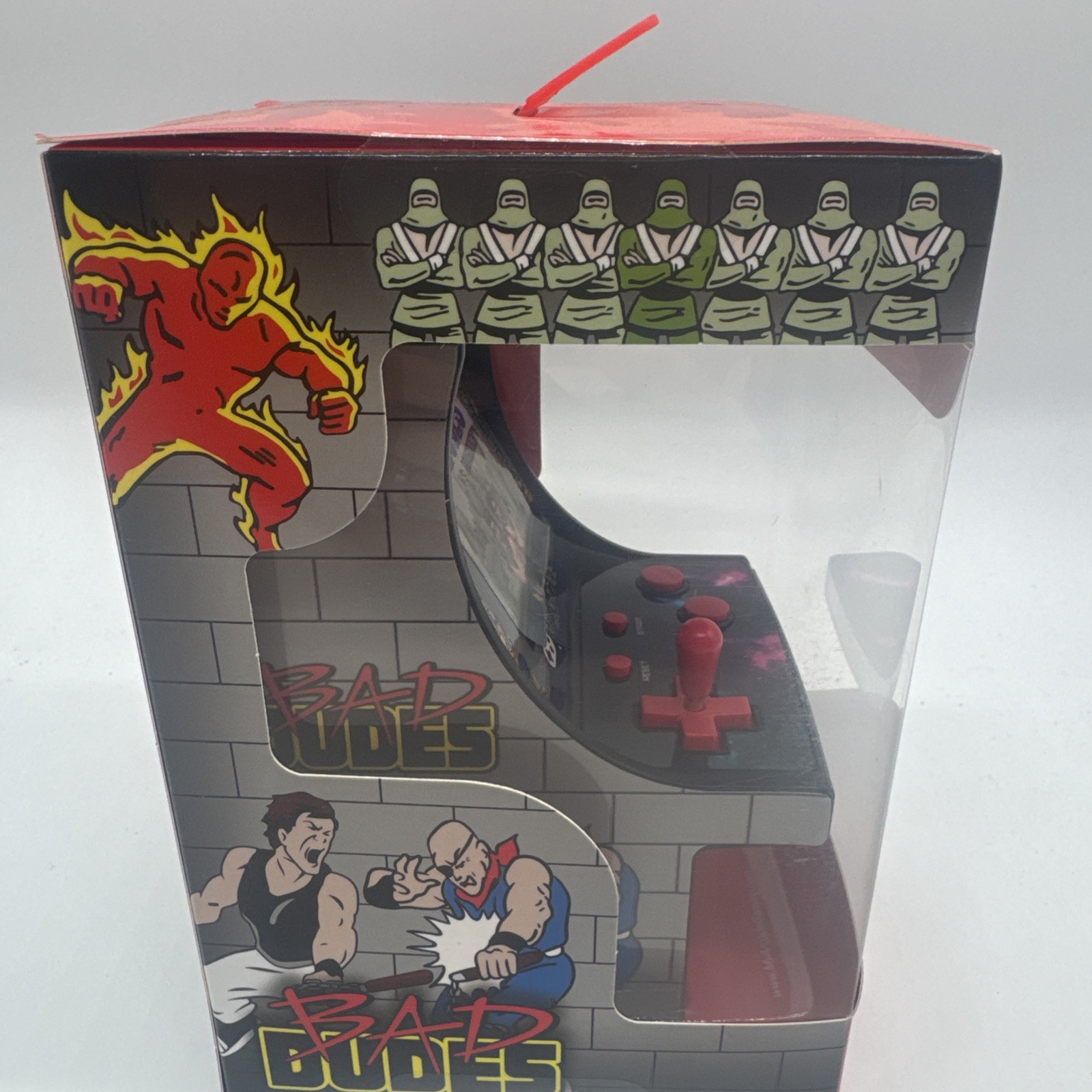 My Arcade Bad Dudes Micro Player 6.75 Inch Mini Retro Arcade Machine Video Game